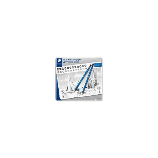 Conjunto Lápis Grafite STAEDTLER Mars Lumograph