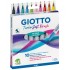 CX. 10 marcadores Giotto Turbo Soft Brush ponta de pincel   