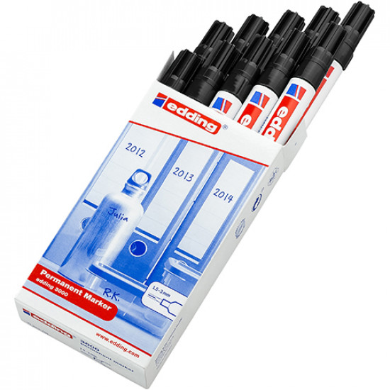 Marcador permanente edding 3000