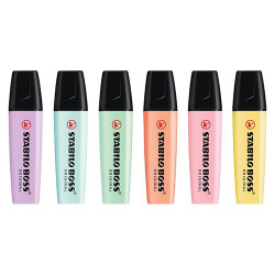 Marcador fluorescente stabilo boss pastel 70/144