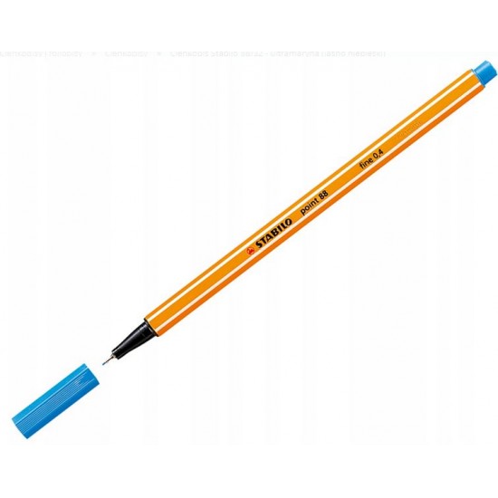 Marc. Fibra stabilo point 88/32 fineliner 0.4mm azul ultramar