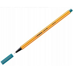 Marc. Fibra stabilo point 88/51 fineliner 0.4mm azul turquesa