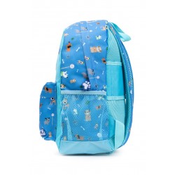 Mochila Dog Person Blue