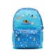 Mochila Dog Person Blue