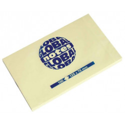 Bloco de notas aderentes global notes 125x75mm Bloco de notas aderentes global notes 125x75mm