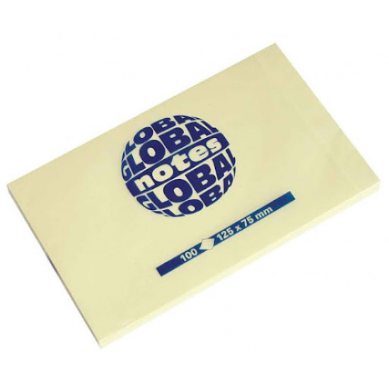 Bloco de notas aderentes global notes 125x75mm
