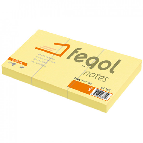 Bloco de notas aderentes 38x51