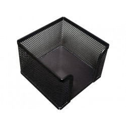 Porta-papeis metálico rede preto Porta-papeis metálico rede preto
