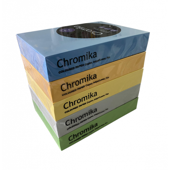 Resma papel fotocópia chromika A4 80gr    