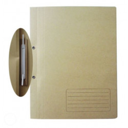 Dossier A4 c/fer. Plast. C/ilho p/arquivo