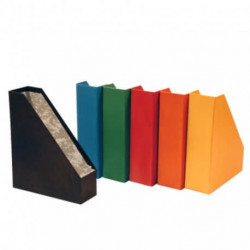 Porta-revistas cartão forrado L8 cm    