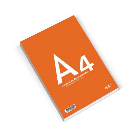 Bloco recarga A4 liso com furos firmo