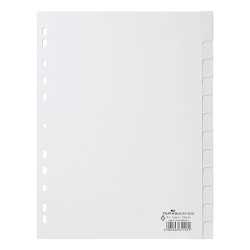 Separador pp A4 12 posições durable 6410 pestana personal Separador pp A4 12 posições durable 6410 pestana personal
