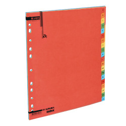 Separador cartolina A4 A-Z (alfabeto) Separador cartolina A4 A-Z (alfabeto)